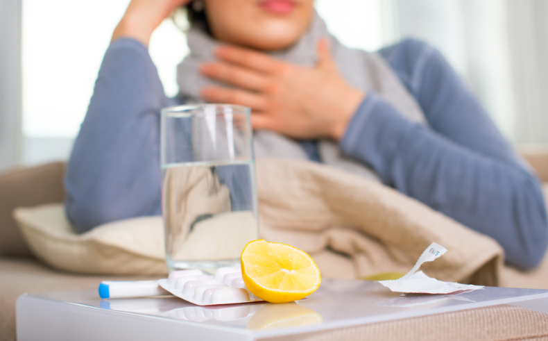 больное горло